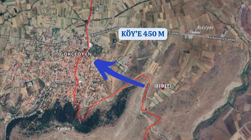 MANİSA KULA GÖKÇEÖREN/KALE KÖYÜ 1.547 M² TARLAMIZ SATILIKTIR. - MANİSA KULA fotoğraf 7